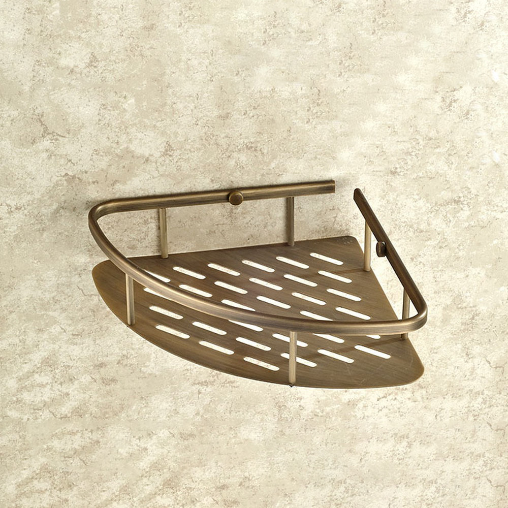 Antyczny Mosiężny Narożny Kosz – Bath Caddy Tray recenzja i cena