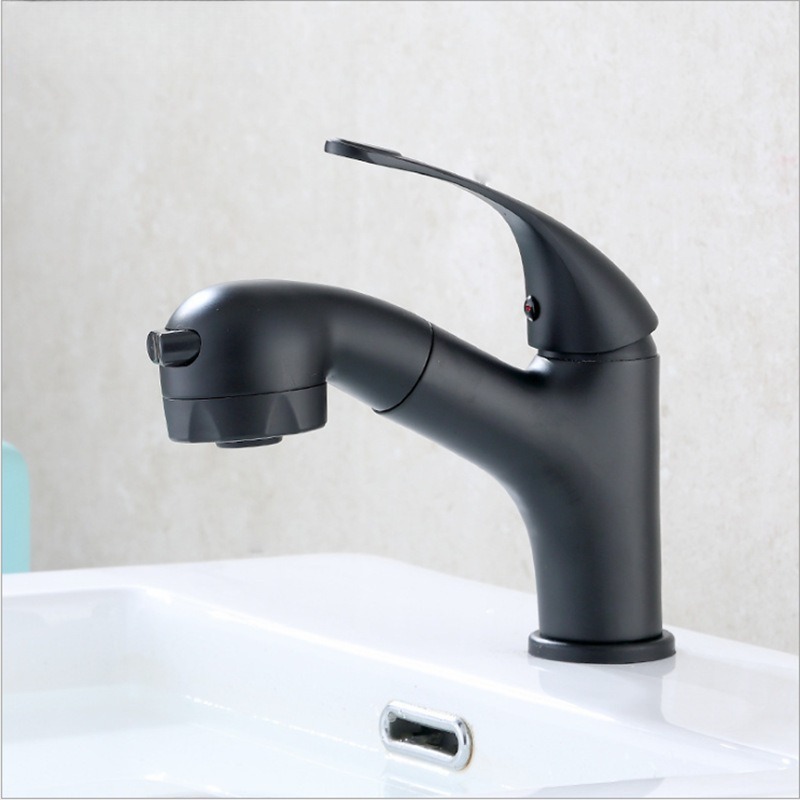 Czarna, pieczona bateria umywa – Home Bathroom Faucets recenzja i cena