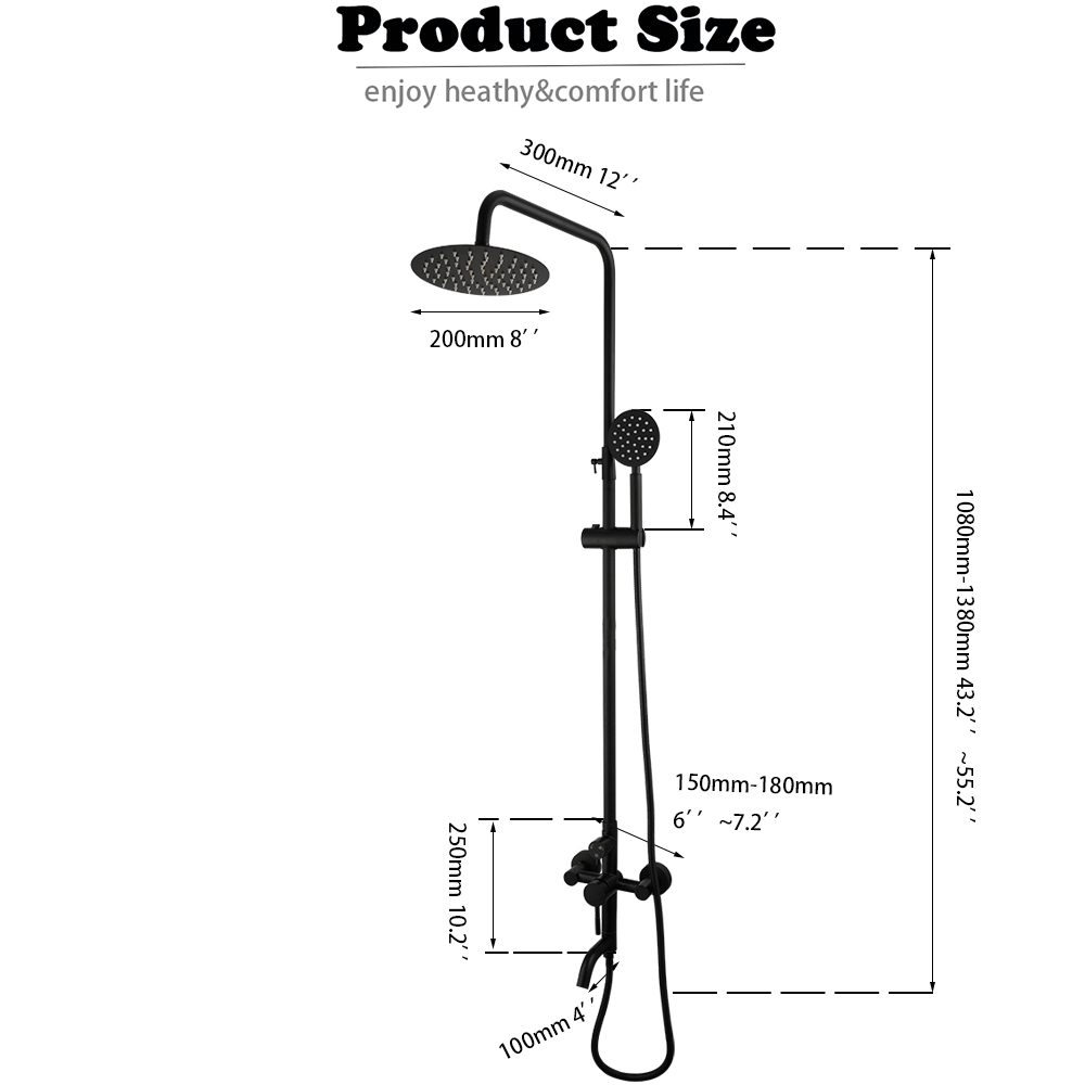 Kabina prysznicowa KEMAIDI zes – Home Bathroom Faucets recenzja i cena