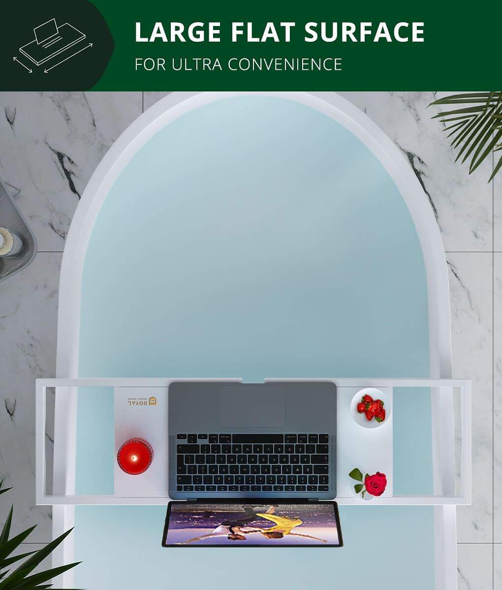 Luksusowa, rozkładana bambusow – Bath Caddy Tray recenzja i cena