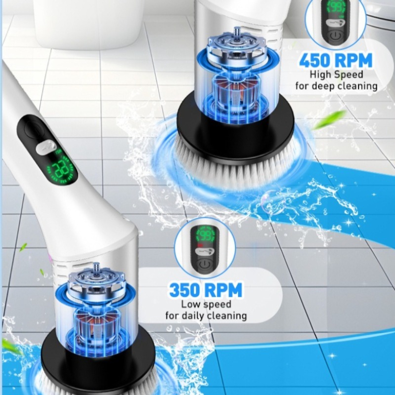 Elektryczna szczotka obrotowa  – Home Bathroom Cleaning Machine recenzja i cena