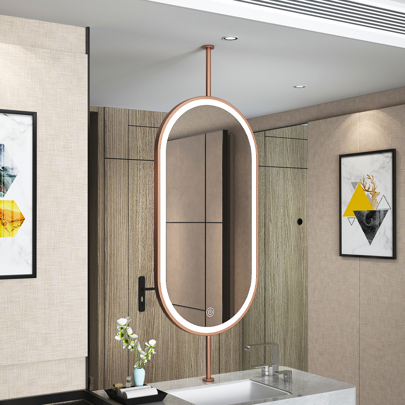 Lustro sufitowe owalne 60x90cm – Home Living Bathroom Vanity recenzja i cena