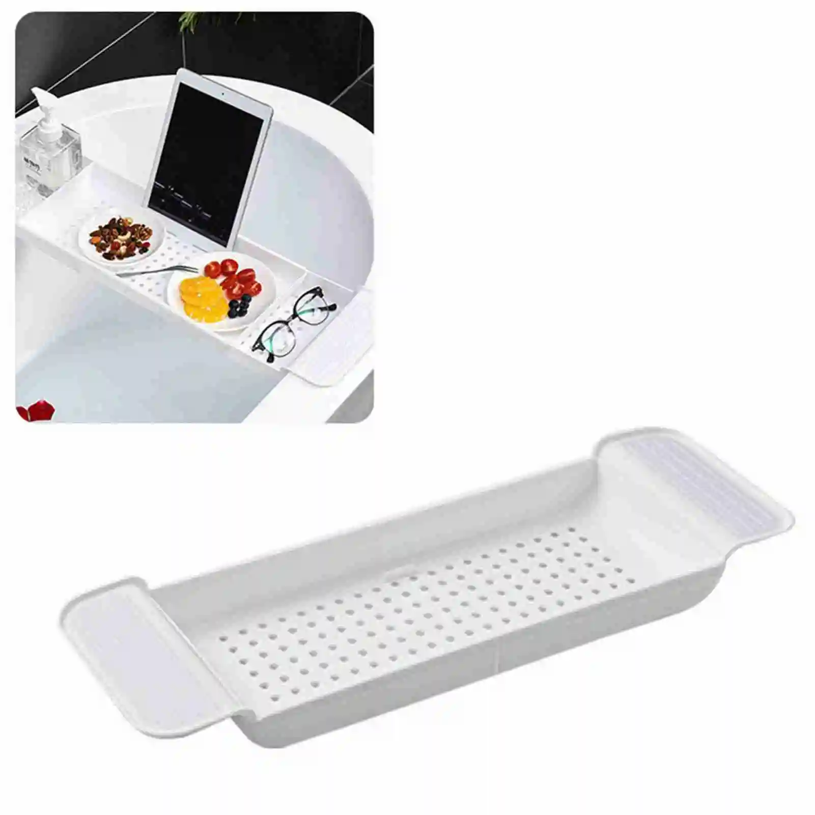 1 szt. Rozkładana tacka do wan – Bath Caddy Tray recenzja i cena