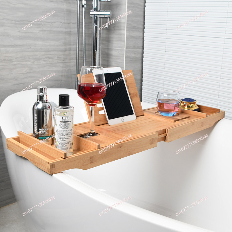 Luksusowy brązowy organizer do – Bath Caddy Tray recenzja i cena