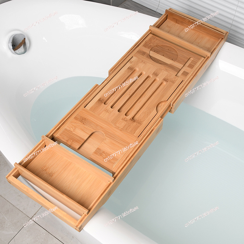 Luksusowy brązowy organizer do – Bath Caddy Tray recenzja i cena